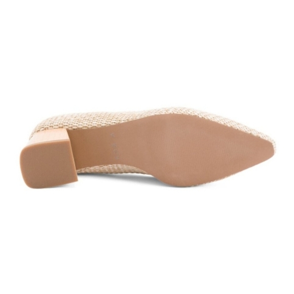 🔹️KELSI DAGGER🔹️ Block Heel Pumps in natural Color for women - Picture 4 of 6
